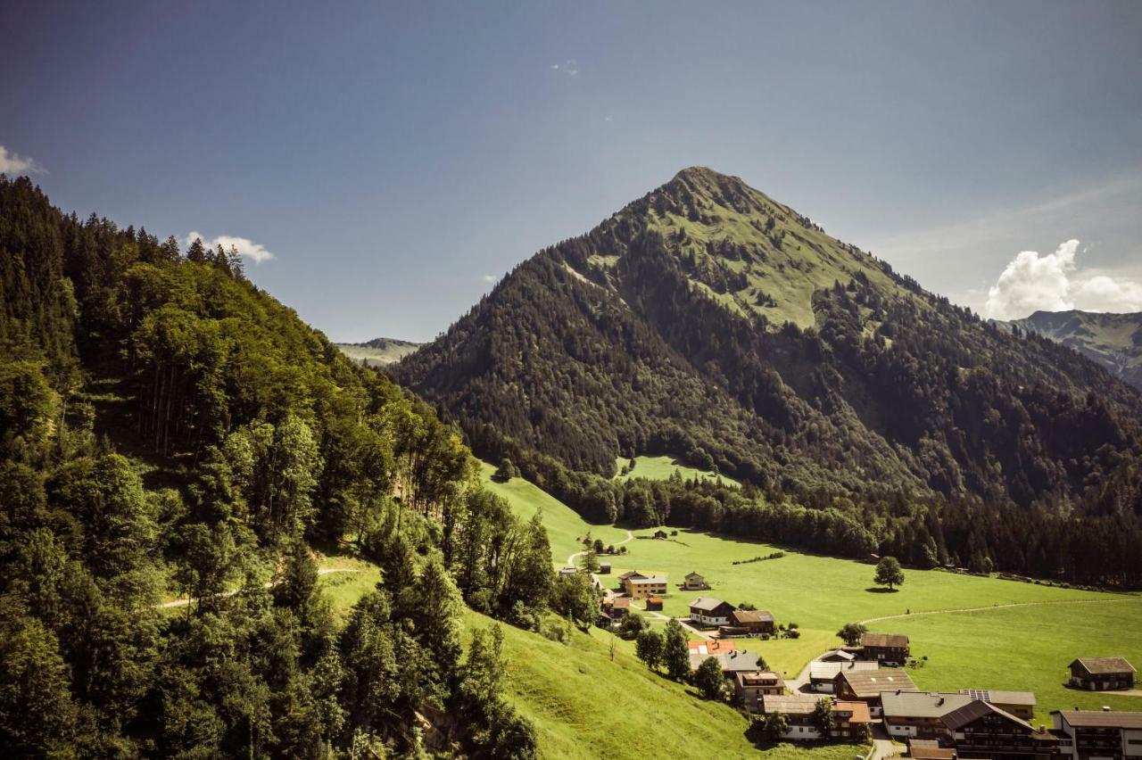 Hotel Gasthof Adler Schoppernau Eksteriør billede